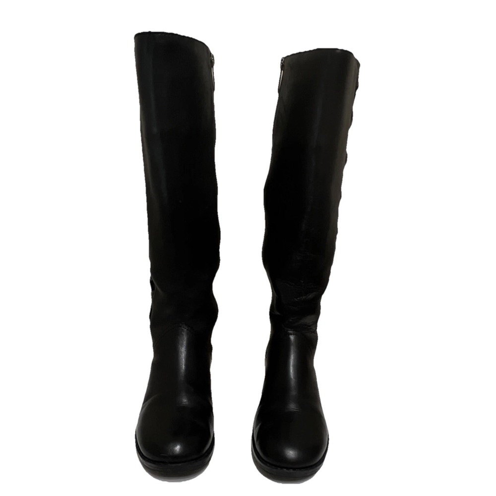 Nurture‎ Kindall black Tall Riding Boots US Size 9.5 Leather Upper